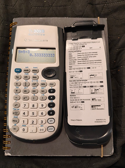Texas Instrument TI-30XB "Multiview"