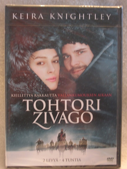 Tohtori Zivago minisarja dvd uusi