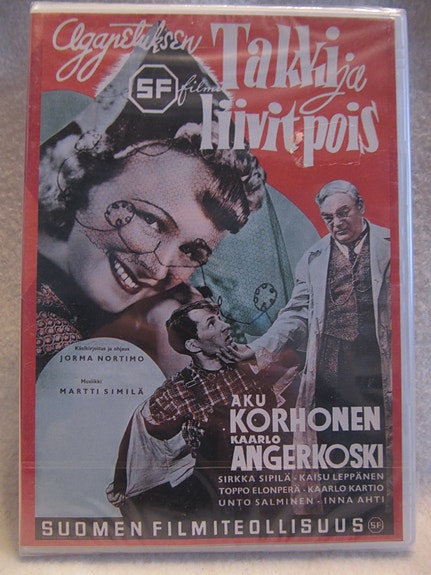Takki ja liivit pois dvd uusi