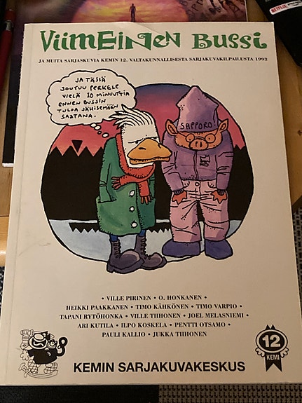 Viimeinen bussi sarjakuva