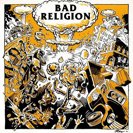 7” SINGLE Bad Religion - Atomic Garden