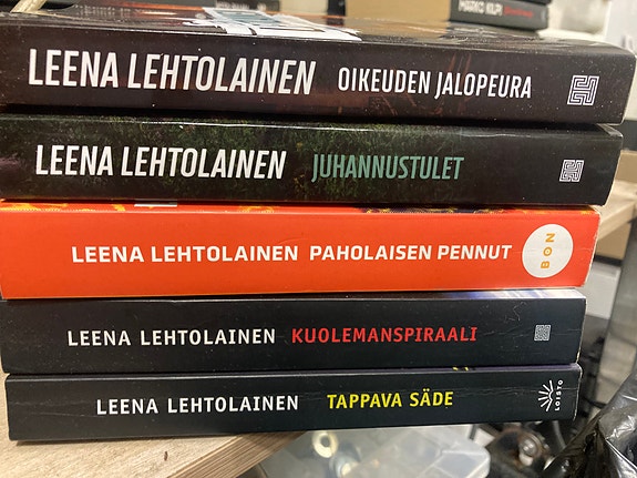 Leena Lehtolainen pokkarit