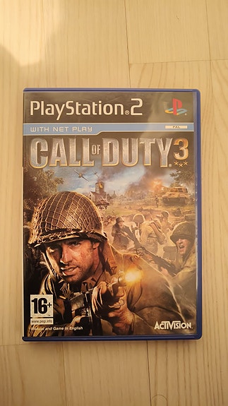 Call of Duty 3 Playstation 2 -peli