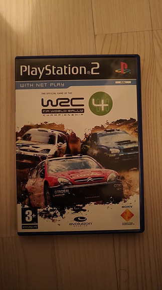 WRC World Rally Championship 4 Playstation 2 peli
