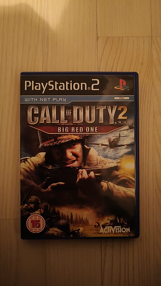 Call of Duty 2 Big Red One Playstation 2 peli