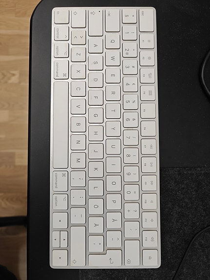 Apple magic keyboard valkoinen näppäimistö