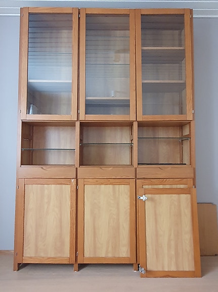 Lundia ovi ja saranat 1 kpl, petsattu 70x50