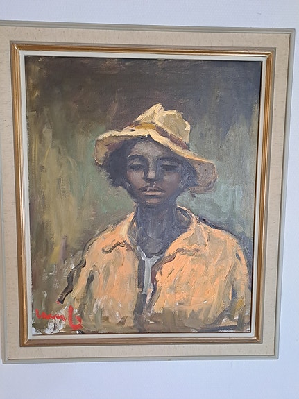 Olavi Laineen öljyvärimaalaus