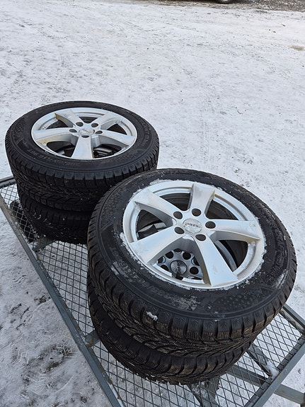 16" alumiinivanteet kitkarenkailla