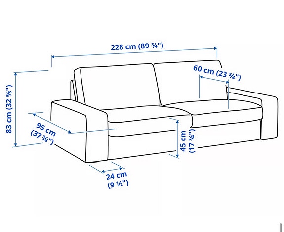 Ikea Kivik sohvan runko
