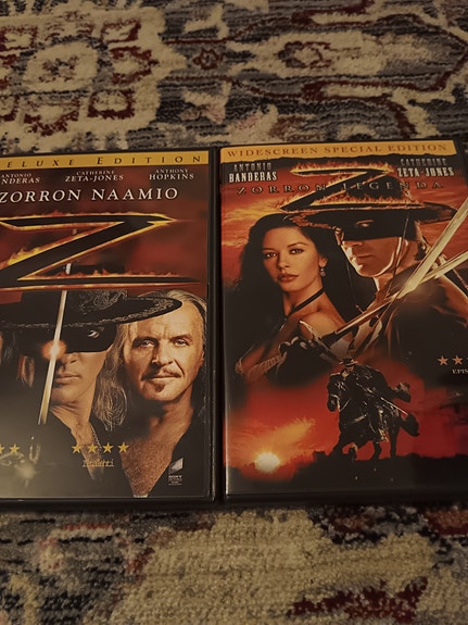 Zorron naamio & legenda dvd