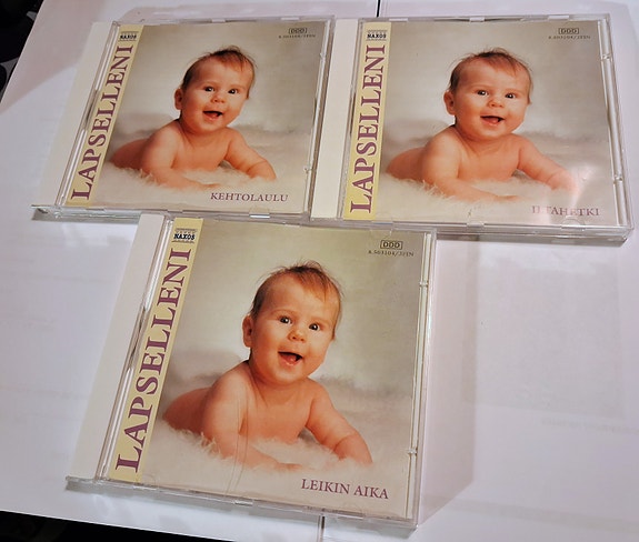 Lapselleni Leikin Aika CD-levyt 3kpl/pkt