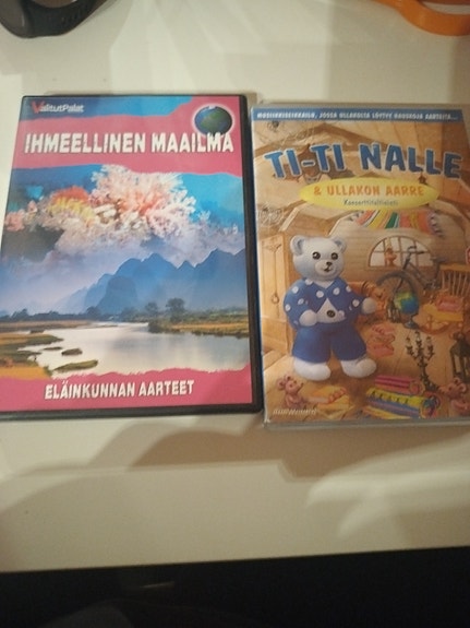 Lasten DVD levyt
