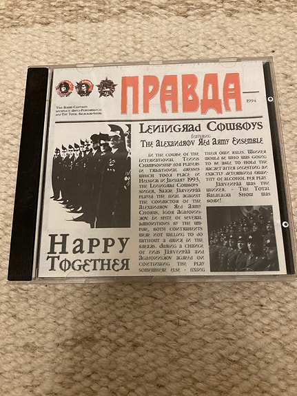 Leningrad Cowboys Happy together  Cd-levy