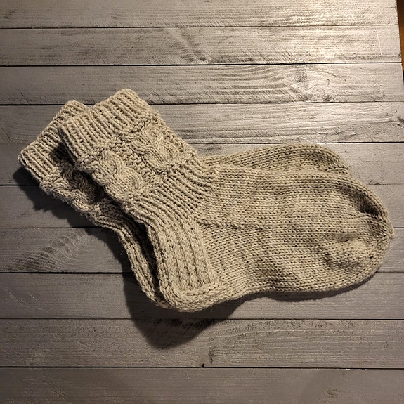 Pöllö villasukat 24.5cm