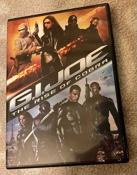 G.I.JOE The rise of cobra ( DVD )