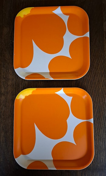 Marimekko Unikko tarjotin 20x20 cm