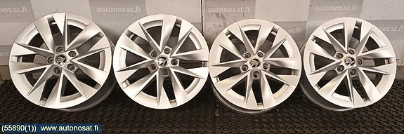 Skoda Octavia alkuperäiset alumiinivanteet 7 X 17 ET46