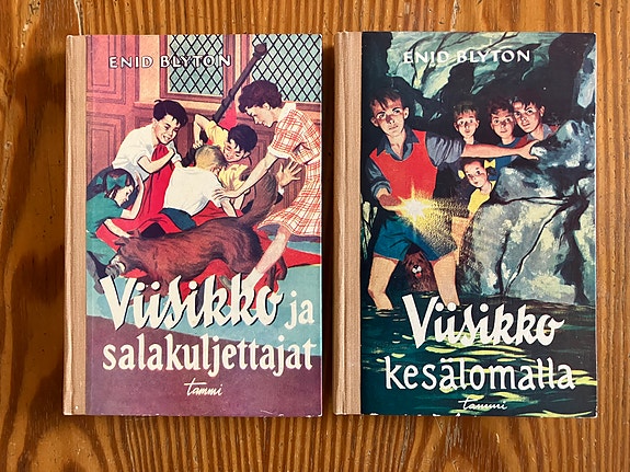 Viisikko-sarjan kirjat 1950-luku
