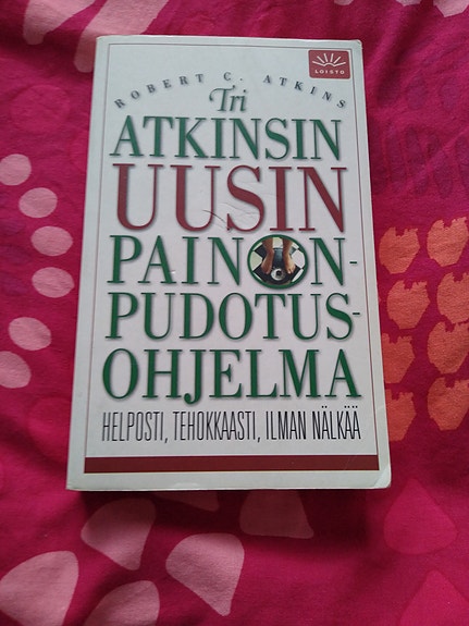 Atkinsin Uusin Painonpudotusohjelma kirja
