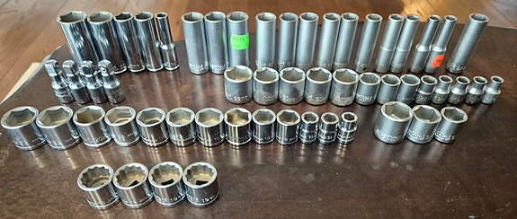 Kamasa tools tuotteita 3/8" vääntiölle