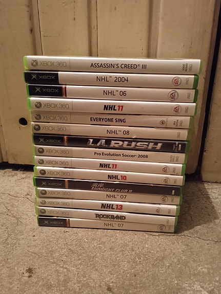 Xbox pelejä 15kpl