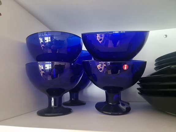 Iittala Verna 110 mm kulho, sininen 8 kpl