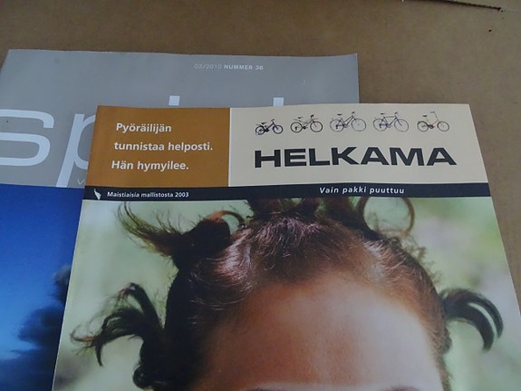 helkama  pyörä  esite
