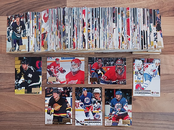 1994/95 Fleer Ultra, kaikki NHL peruskortit 1-400