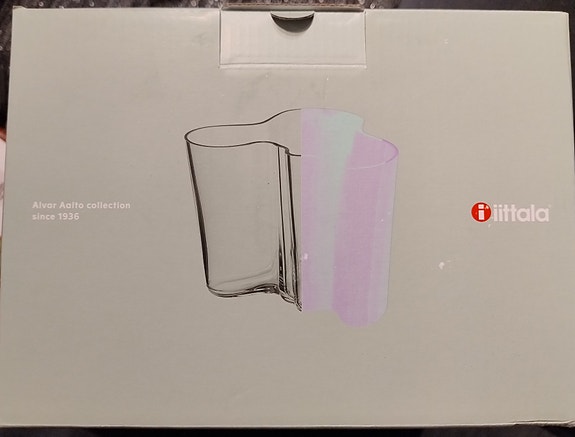 Iittala 160 mm kirkas maljakko