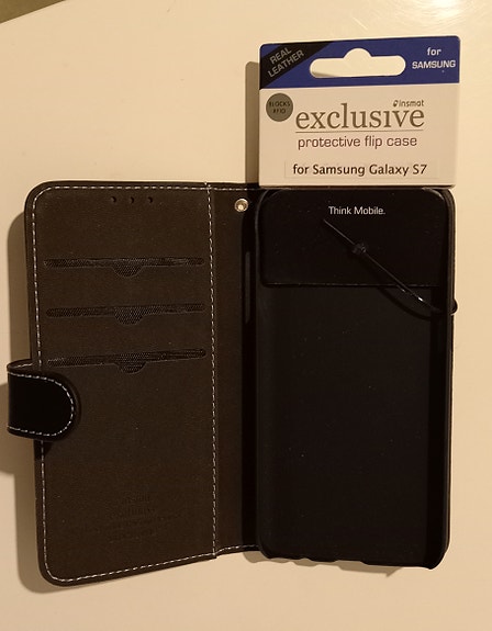 insmat lompakkokotelo Samsung galaxy S7. Uusi