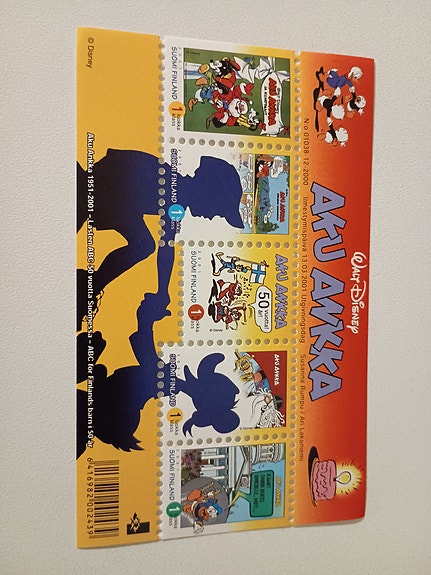 Aku Ankka postimerkit