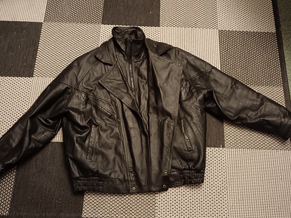 Nahkatakki koko 64 (3xl US)