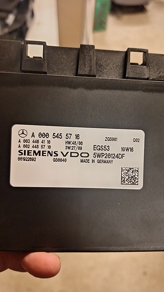 MB W204 200cdi aut.vaihteiston ohjainlaite