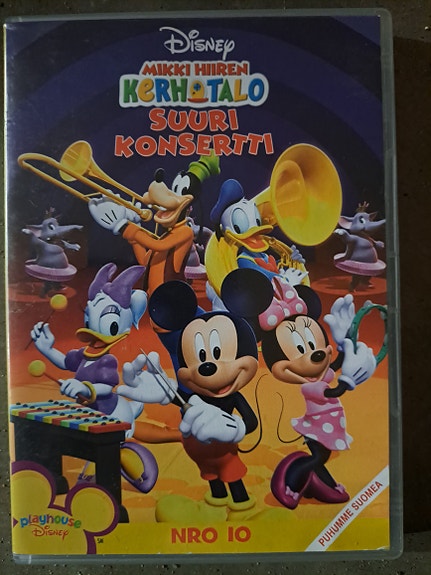 Mikki hiiren kerhotalo nro 10 suuri konsertti dvd