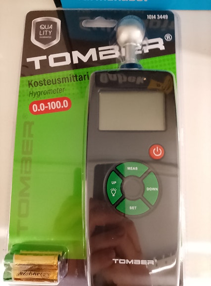 Tomber kosteusmittari