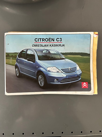 Citroen C3 käyttöohjekirja