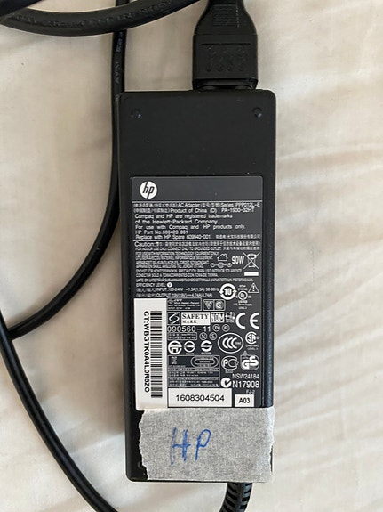 HP läppärin verkkojohto
