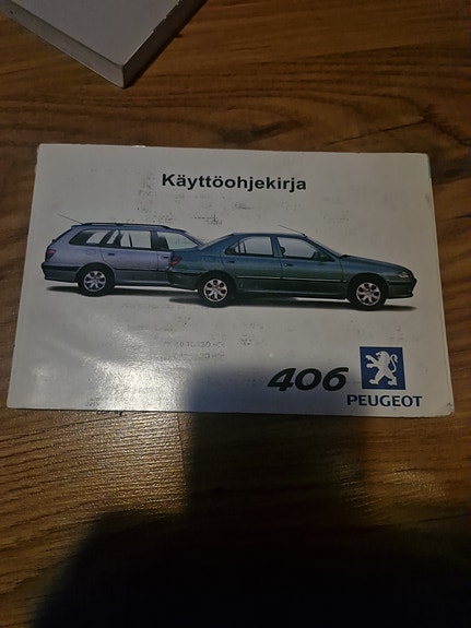 peugeot 406 käyttöohje