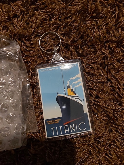Uusi Titanic laiva alus avaimenperä