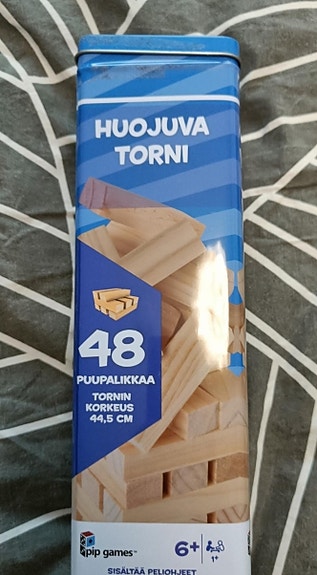 Huojuva torni juomapeli