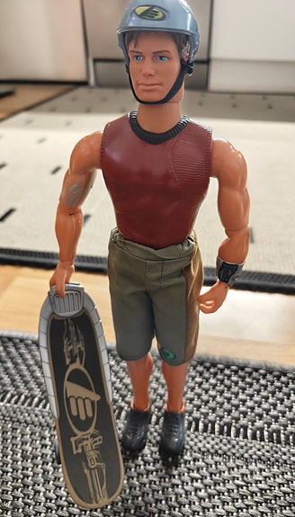 Action Man 1998 - Max Steel figuuri