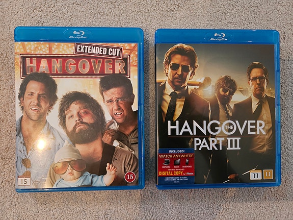 Hangover 1 & 3 Blu-ray