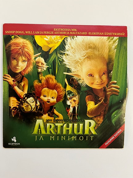 Scanbox Arthur ja Minimoit elokuva DVD