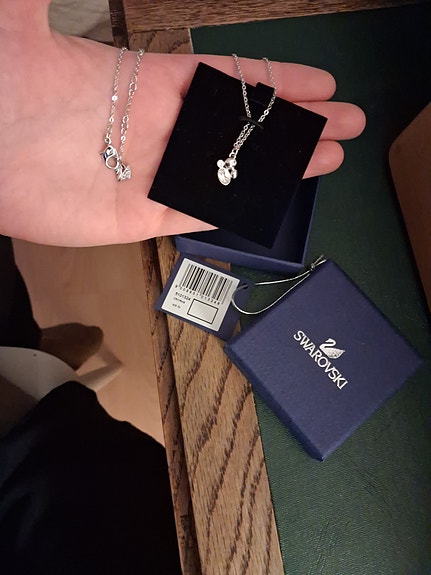Swarovski kaulakoru teräs ja kristalli