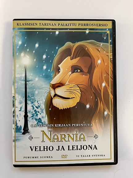 Narnia Velho ja leijona DVD-elokuva suomenkielinen