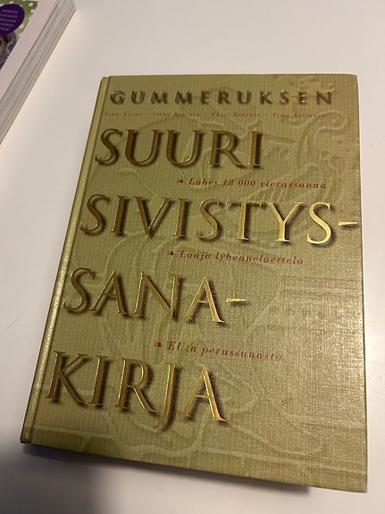 Suuri Sivistyssanakirja kirja