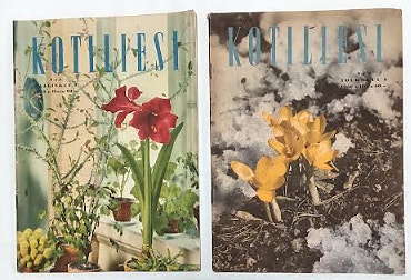 Vanha Kotiliesi lehti vuodelta 1956