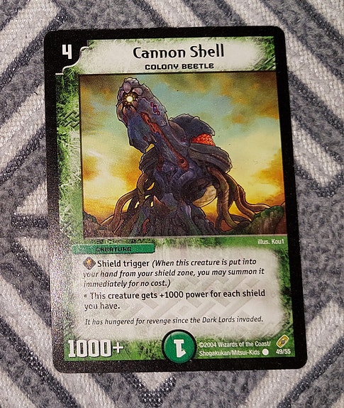 Duel Masters Cannon Shell kortti