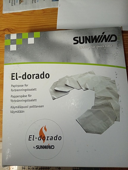 Sunwind El-dorado paperipusseja 500 kpl